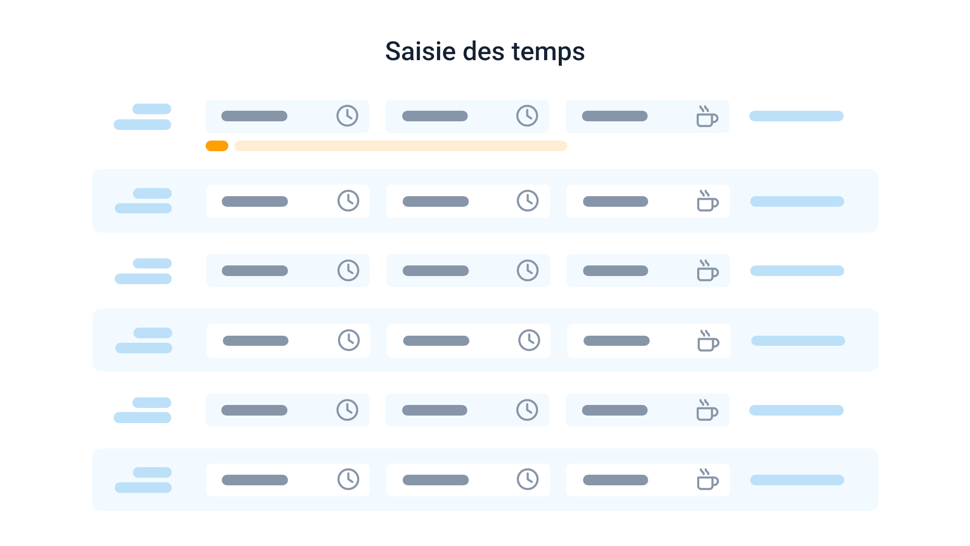 Module Gestion des temps GTA logiciel SIRH Staff & Go