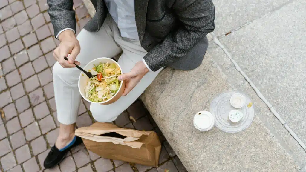 pause repas employé